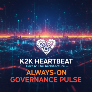K2K Heartbeat Part A: The Architecture — Always-On Governance Pulse